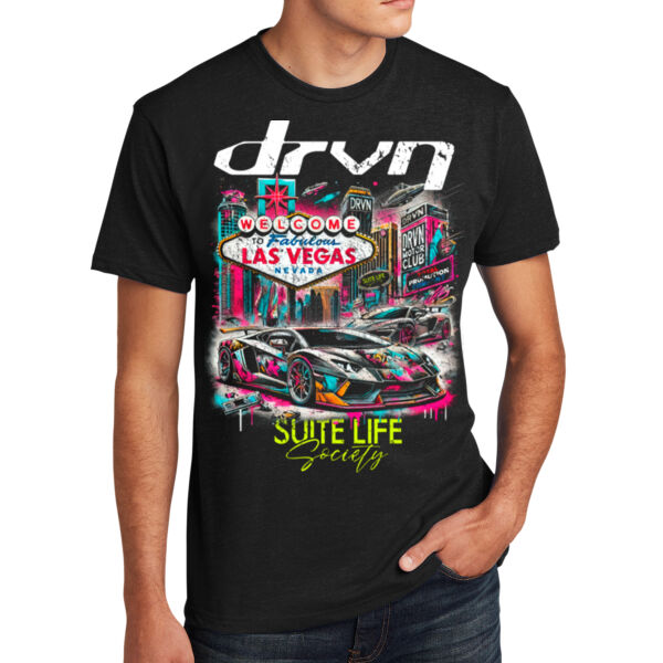 DRVN Motorclub x Suite Life Society – Las Vegas Street Heat Tee Thumbnail