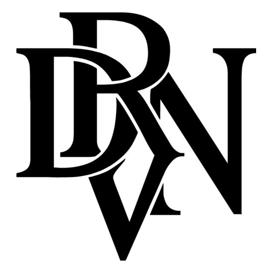 DRVN - monogram - black Thumbnail