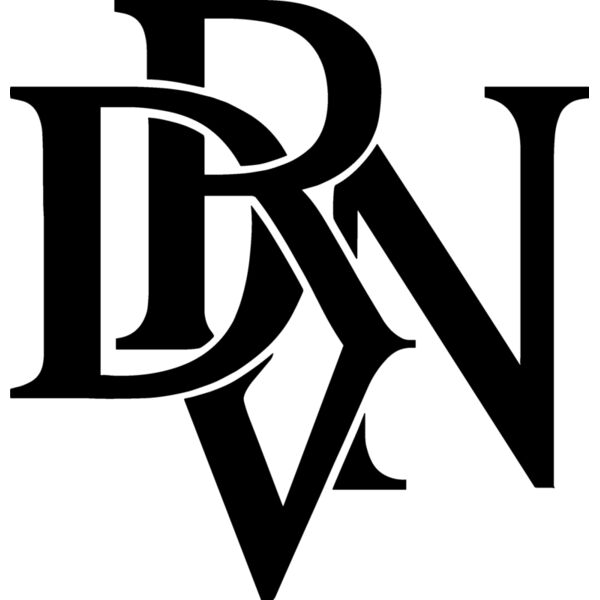DRVN - monogram - black Thumbnail