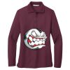 Women's Silk Touch Long Sleeve Polo Thumbnail
