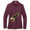 Women's Silk Touch Long Sleeve Polo Thumbnail