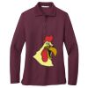 Women's Silk Touch Long Sleeve Polo Thumbnail