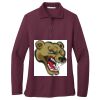 Women's Silk Touch Long Sleeve Polo Thumbnail