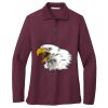 Women's Silk Touch Long Sleeve Polo Thumbnail