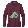 Women's Silk Touch Long Sleeve Polo Thumbnail