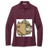 Women's Silk Touch Long Sleeve Polo Thumbnail