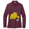 Women's Silk Touch Long Sleeve Polo Thumbnail