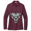 Women's Silk Touch Long Sleeve Polo Thumbnail