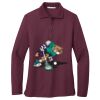 Women's Silk Touch Long Sleeve Polo Thumbnail
