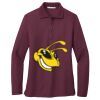 Women's Silk Touch Long Sleeve Polo Thumbnail