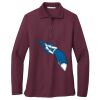 Women's Silk Touch Long Sleeve Polo Thumbnail
