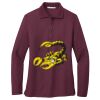 Women's Silk Touch Long Sleeve Polo Thumbnail
