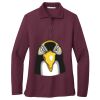 Women's Silk Touch Long Sleeve Polo Thumbnail