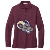 Women's Silk Touch Long Sleeve Polo Thumbnail