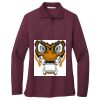 Women's Silk Touch Long Sleeve Polo Thumbnail