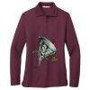 Women's Silk Touch Long Sleeve Polo Thumbnail