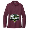 Women's Silk Touch Long Sleeve Polo Thumbnail