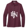 Women's Silk Touch Long Sleeve Polo Thumbnail
